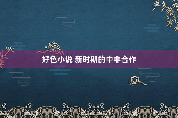 好色小说 新时期的中非合作